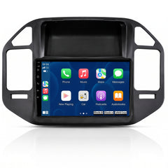 Mitsubishi Pajero 2004-2011 - autoradio 9" avec Apple CarPlay et Android Auto 