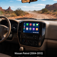 Nissan Patrol 2004-2012 - Autoradio 9" avec Apple CarPlay et Android Auto 
