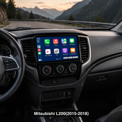 Mitsubishi L200 2015-2018 - autoradio 9" avec Apple CarPlay et Android Auto 