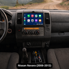 Nissan Navara 2006-2012 - Autoradio 9" avec Apple CarPlay et Android Auto 