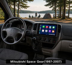 Mitsubishi Space Gear 1997-2007 - autoradio 9" avec Apple CarPlay et Android Auto 