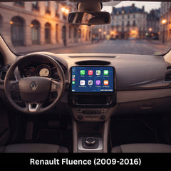 Renault Fluence 2009-2016 - autoradio 9" avec Apple CarPlay et Android Auto 