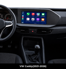 VW Caddy 2021-2026 - 9" Radio m. Apple CarPlay og Android Auto