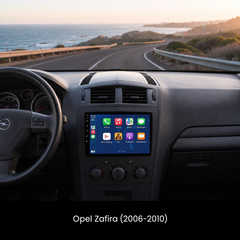 Opel Zafira 2006-2010 - Autoradio 9" avec Apple CarPlay et Android Auto 
