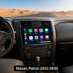 Nissan Patrol 2012-2018 - Autoradio 9" avec Apple CarPlay et Android Auto 