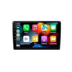 Iveco Daily 07-14 - autoradio 9" avec Apple CarPlay et Android Auto, écran tactile avec navigation et icônes d’applications.