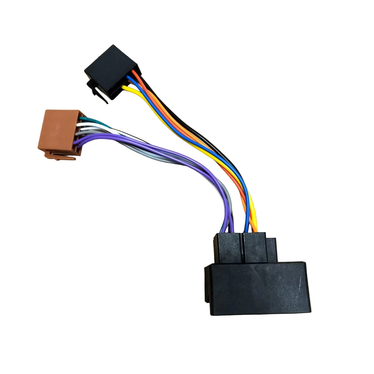 Câble adaptateur ISO pour autoradio – 16 broches vers connecteur ISO 