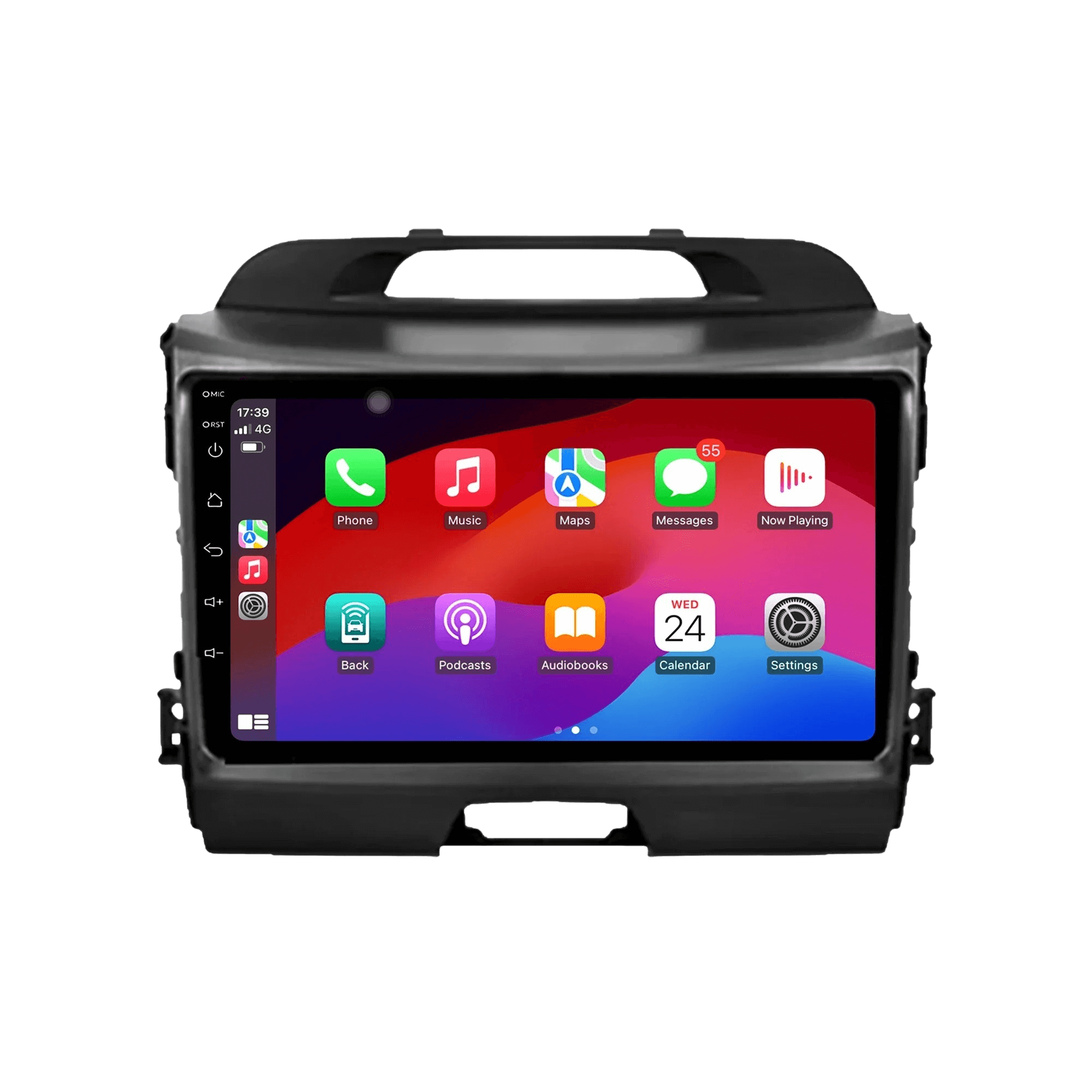 Kia Sportage 10-16 - autoradio 9" avec Apple CarPlay et Android Auto - autoradio moderne avec écran tactile