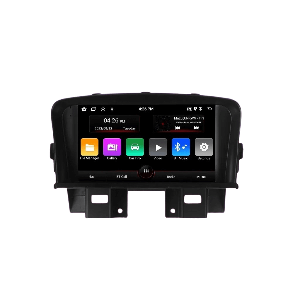 Chevrolet Cruze 09-14 - autoradio 7" avec Apple CarPlay et Android Auto, écran tactile