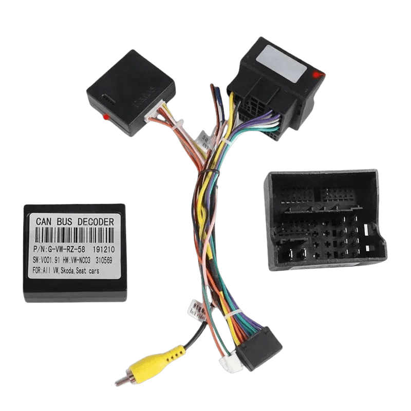 Radiokabel voor VW bj. 14-20 met Canbus en org. camera – Carmediaeurope.com