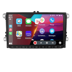 VW (meerdere modellen) 06-15 - 9" radio met Apple CarPlay en Android Auto – Carmediaeurope.com