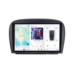 Mercedes SL 2001-2011 - 9" Radio m. Apple CarPlay og Android Auto