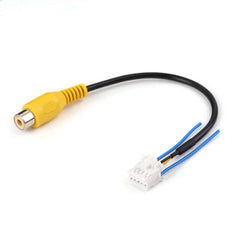 Adaptateur vidéo avec antenne – pour autoradios Carmedia24.fr, connecteur vidéo RCA jaune pour caméras de recul.