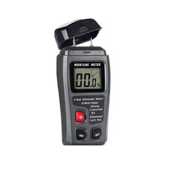 Humidimètre numérique pour bois avec écran LCD – testeur d’humidité pour bois et bois de chauffage 