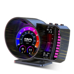 Affichage tête haute 3,5" (HUD) pour voiture – compteur de vitesse numérique avec OBD2 