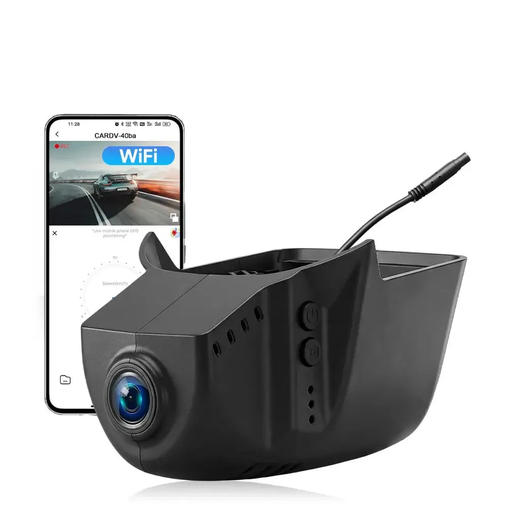 4K Dashcam discrète pour Volkswagen Tiguan 2020-2026 – Plug & Play 