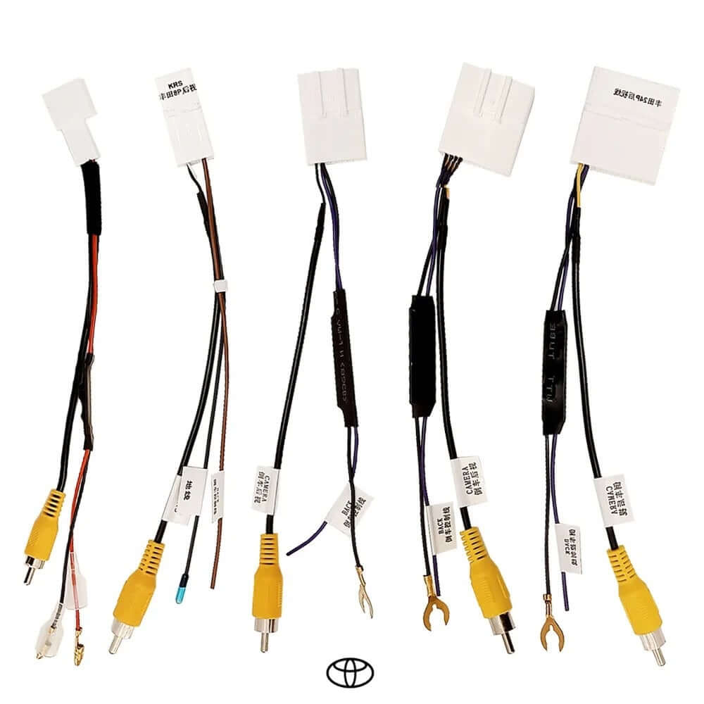 Câble adaptateur Toyota - Caméra de recul d’origine sur autoradio aftermarket – Carmedia24.fr