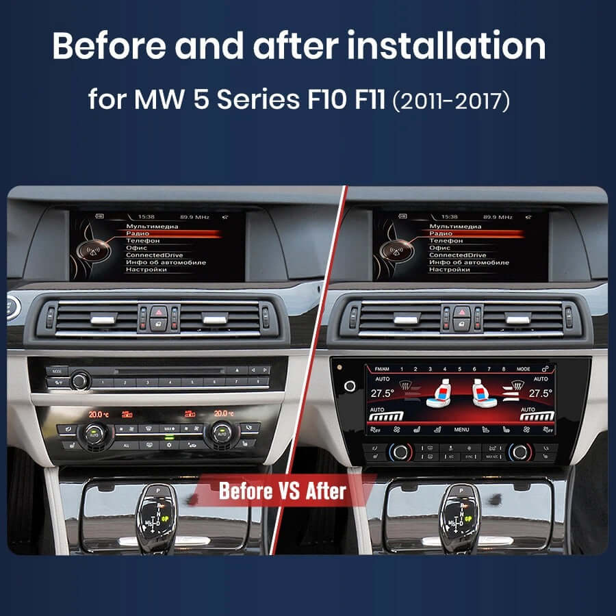 BMW F10 - 10,25" digitaal klimaatpaneel – Carmediaeurope.com