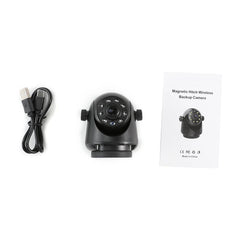 Caméra de recul sans fil pour bus, voiture et remorque – caméra rechargeable avec vision nocturne 