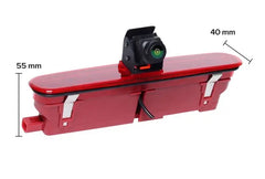 Caméra de recul pour Opel Combo (2011–2017) & Fiat Doblo (2010–) – caméra de feu stop 720P avec vision multi-angle 180° 