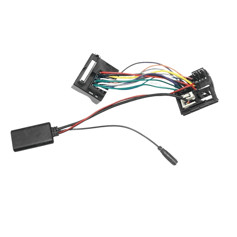 Adaptateur Bluetooth – VW (Passat, Touareg, Touran, etc.) et Skoda pour mise à niveau de l’autoradio avec câbles