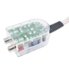 Convertisseur High to Low 2 canaux – adaptateur de sortie de ligne RCA pour autoradio 