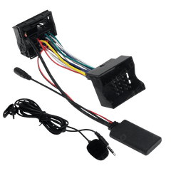 Adaptateur Bluetooth – Ford (Fiesta, Mondeo, Focus, Transit, Fusion, etc.) composants d’installation et câblage.