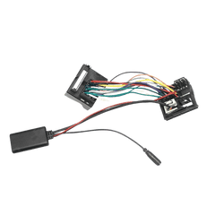 Adaptateur Bluetooth – VW (Passat, Touareg, Touran, etc.) et Skoda pour installation d’autoradio avec câblage