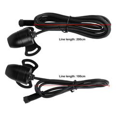 Kit caméra moto AHD 1080P – caméra avant et caméra de recul avec vision nocturne 