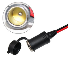 Rallonge allume-cigare 4 mètres 12V/24V – câble d’alimentation voiture avec fusible 15A 