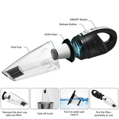 Mini aspirateur USB sans fil – aspirateur à main portable puissant 