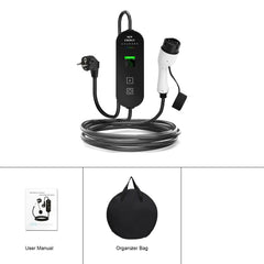 Chargeur EV portable Type 2 – Câble de recharge transportable pour voiture électrique 