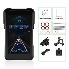 <h2>Écran 5" pour moto avec Apple CarPlay & Android Auto</h2> 