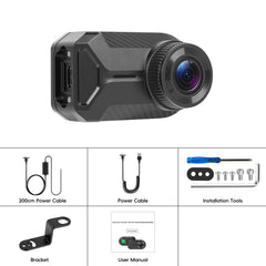 Caméra dashcam moto IP66 – DVR Full HD étanche 
