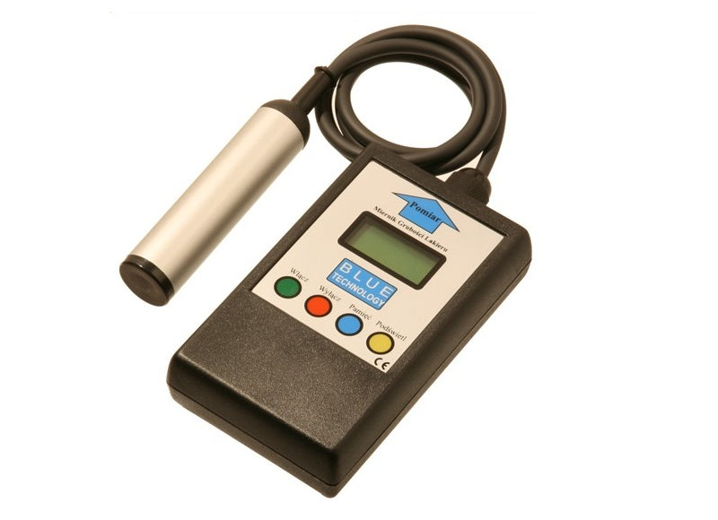 Jauge d’épaisseur de peinture avec sonde filaire pour mesurer sur acier et acier galvanisé