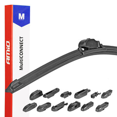 Essuie-glace plat de 600 mm avec adaptateur