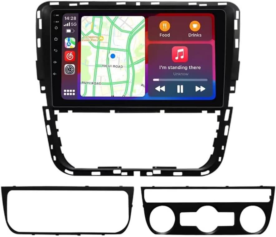 <h2>Volkswagen Passat 2012-2014 - autoradio 9\" avec Apple CarPlay et Android Auto</h2> 