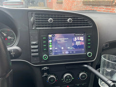 Saab 9-3 autoradio Apple CarPlay Android Auto