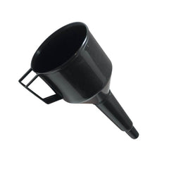 Lige sort brændstoftragt i stiv plast