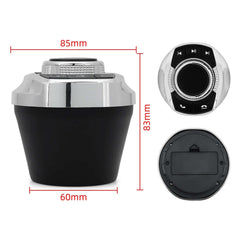 Commande au volant sans fil à fixer sur porte-gobelet – Télécommande universelle pour autoradio avec 8 boutons pour la radio de la voiture.