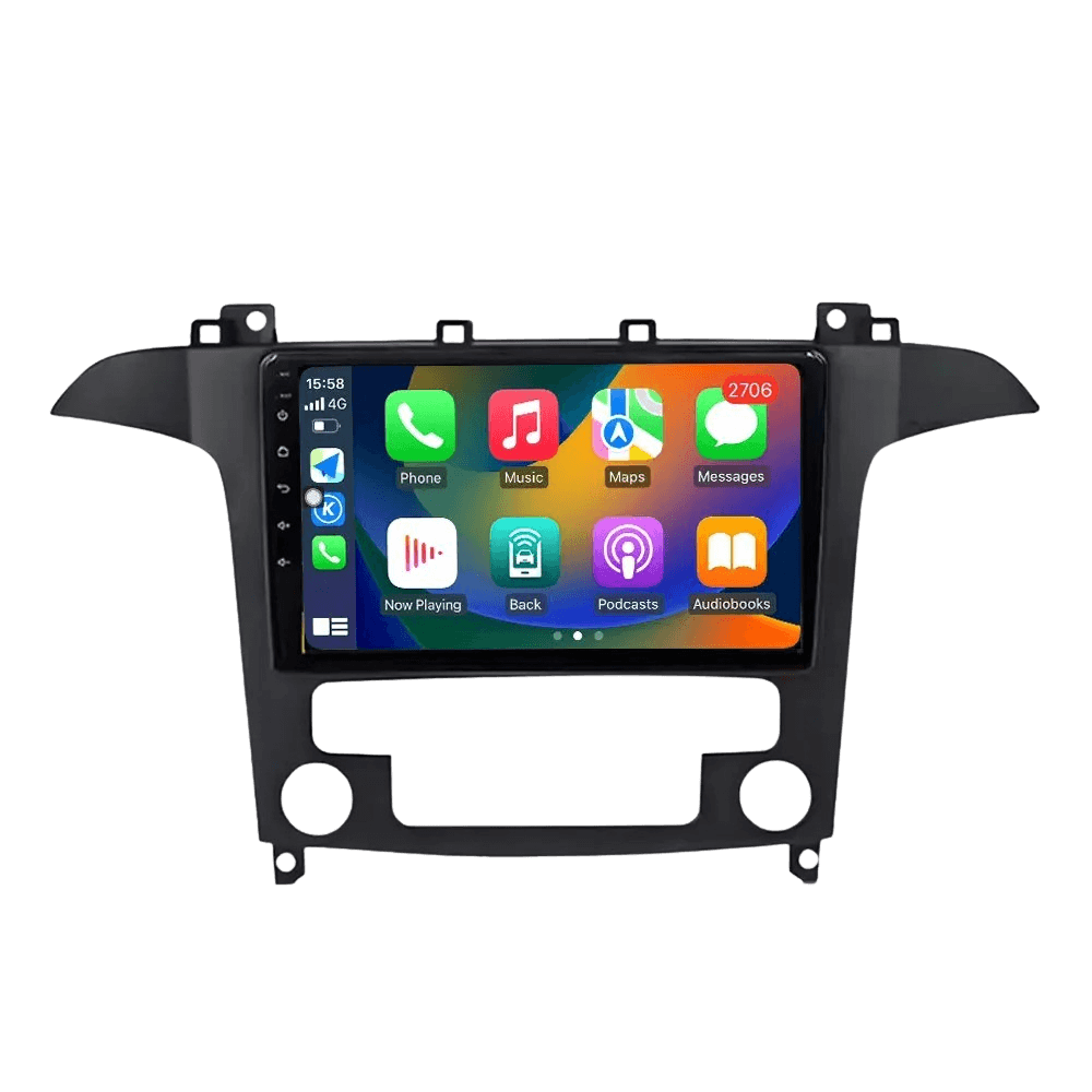 Ford S-Max 07-15 - autoradio 9" avec Apple CarPlay et Android Auto – Carmediaeurope.com