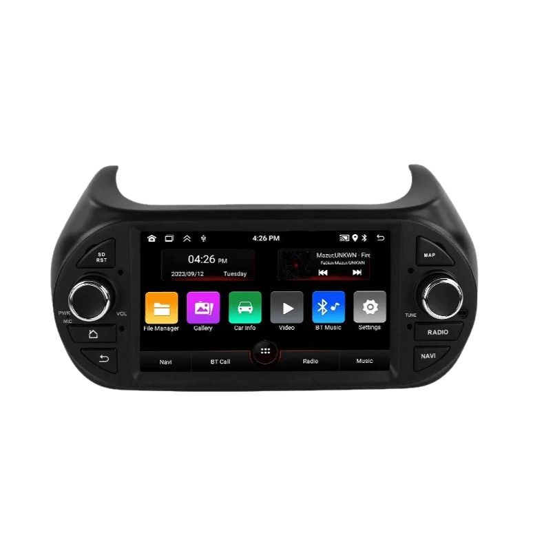 Citroën Nemo/Peugeot Bipper/Fiat Fiorino 08-17 - Autoradio 7" avec Apple CarPlay et Android Auto – Carmediaeurope.com