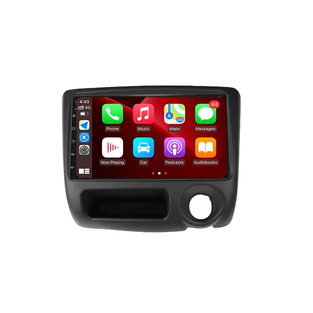 Toyota Yaris 99-04 - 9" radio met Apple CarPlay en Android Auto met touchscreen en modern design