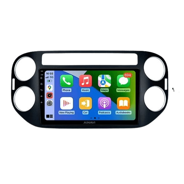 VW Tiguan/Golf Plus 06-16 - 9" Radio met Apple CarPlay en Android Auto – Carmediaeurope.com