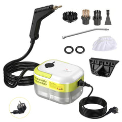 Nettoyeur vapeur haute pression 2500W 1200 ml – nettoyeur vapeur à main 105°C pour voiture, canapé, vitres et cuisine 