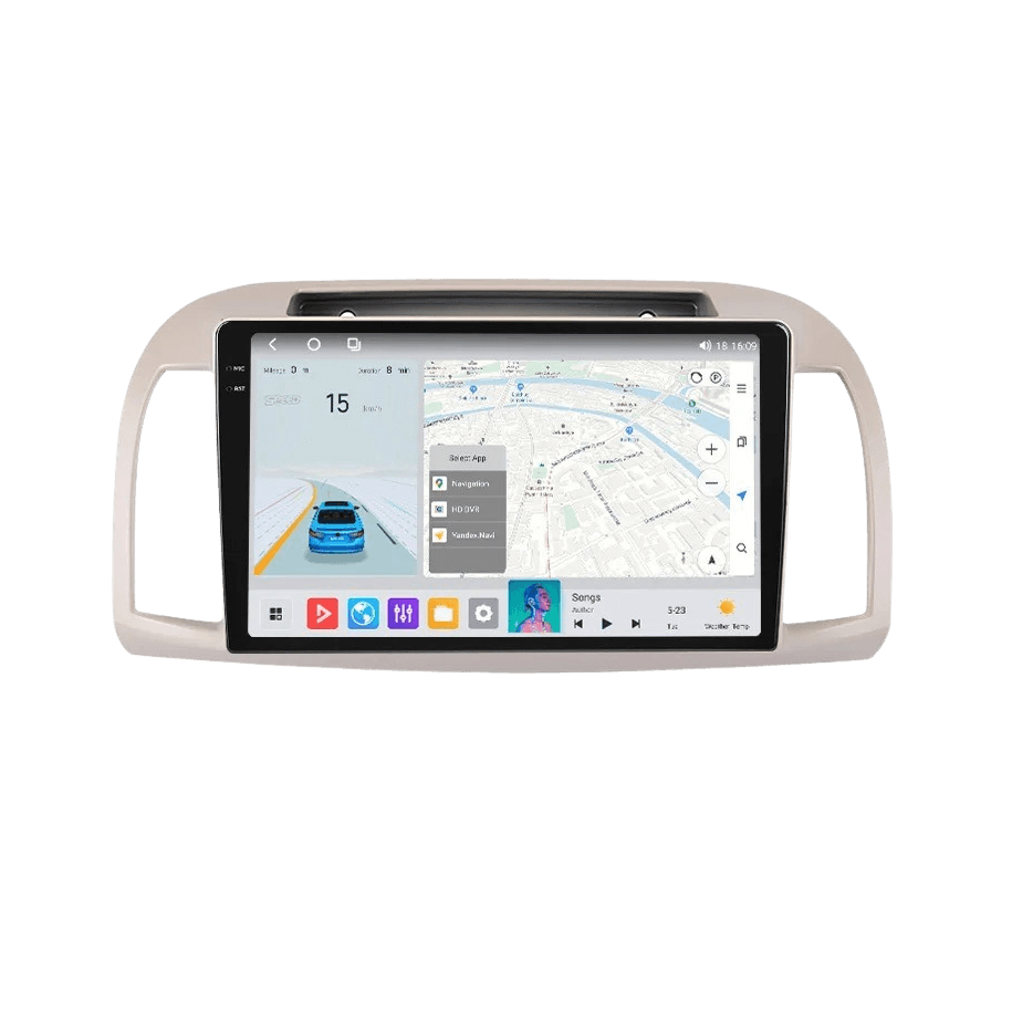 Nissan Micra 02-10 - 9" Radio met Apple CarPlay en Android Auto – Carmediaeurope.com