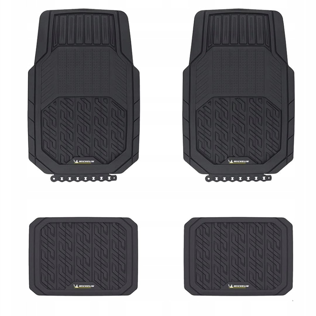 Jeu de 4 tapis de sol en caoutchouc Michelin pour voiture