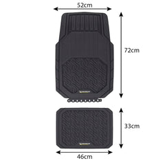 Tapis de sol en caoutchouc Michelin pour les sièges avant et arrière de la voiture