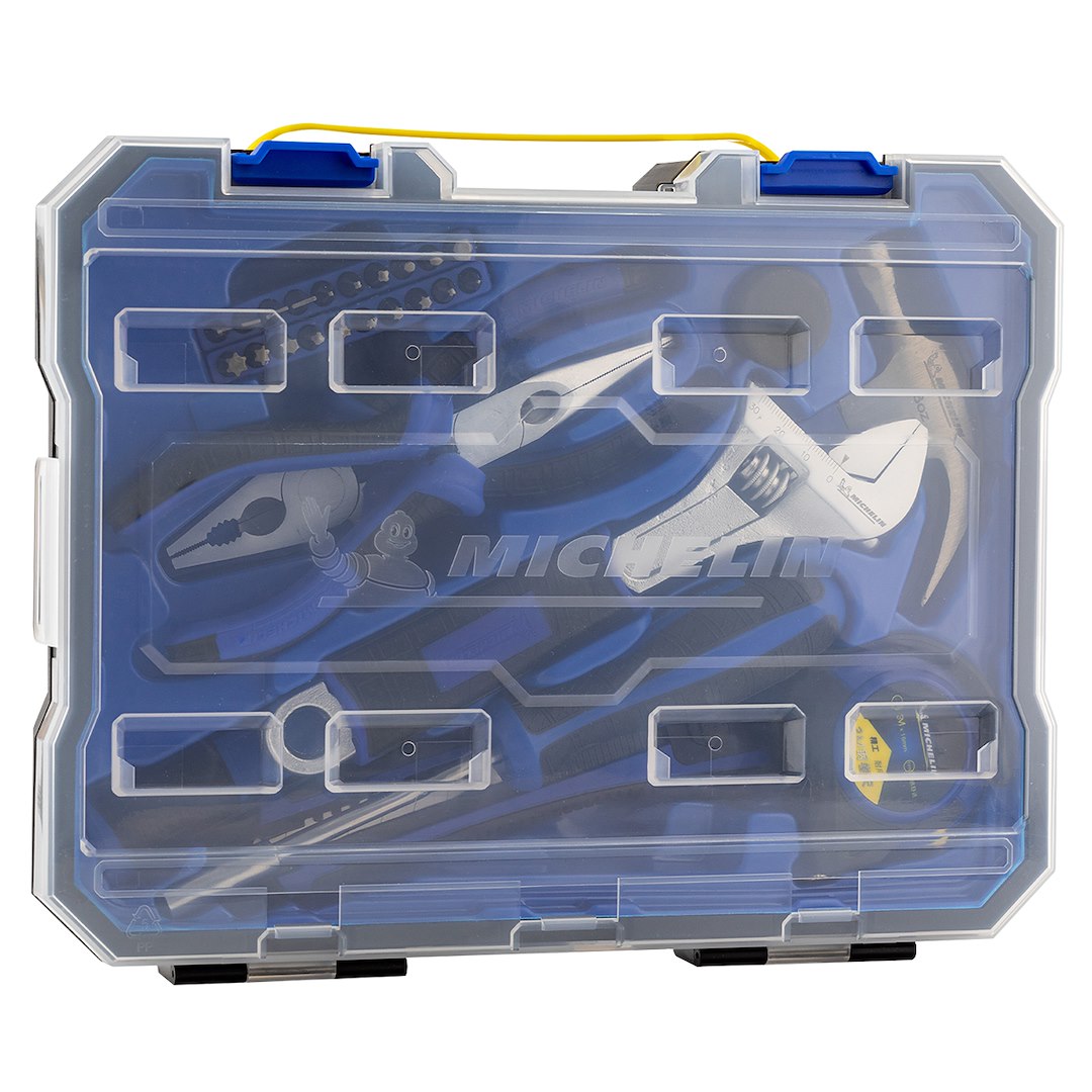 Kit d’outils Michelin 28 pièces dans un coffret en plastique