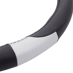 Couvre-volant noir et gris en taille M
